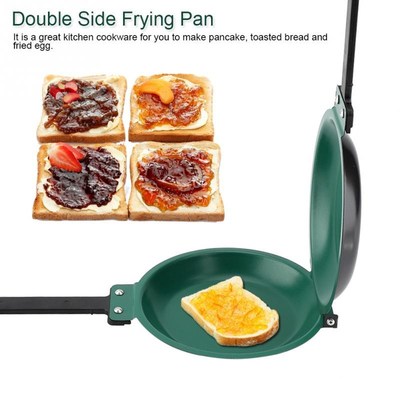 High quality Frying Pan Double Sided Grill Fry Pan Cookware