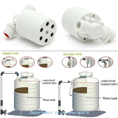 1Pc Automatic Water Level Control Valve Tower Tank Floating