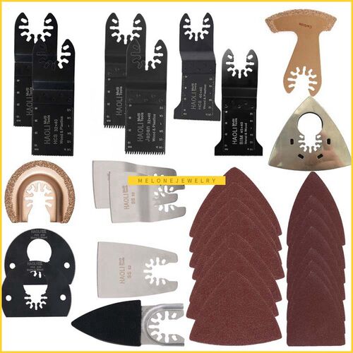 100 Pc Mix Quick Change Oscillating Multi ool Saw Blade  Bla