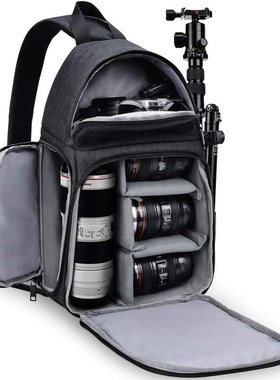 DSLR Camera Bag Shoulder Sling Cross Case for Nikon Z50 Z7