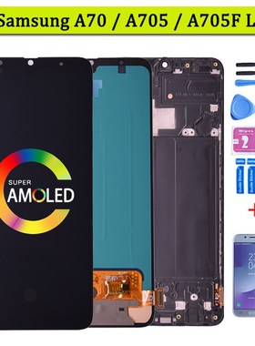 Super AMOLED For Samsung Galaxy A70 A705/DS A705F A705FN A70