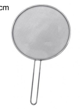 Stainless Steel Splatter Screen Oil Proofing Lid Spill Proof