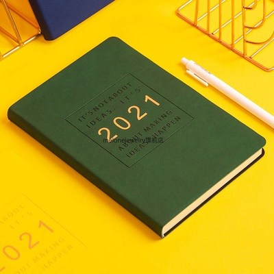 2021 Planner Schedule Diary Weekly Monthly Notebook A5 Journ