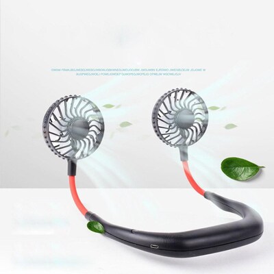 Portable Mini Fan and Hands-free Neck Hanging USB Gadgets US