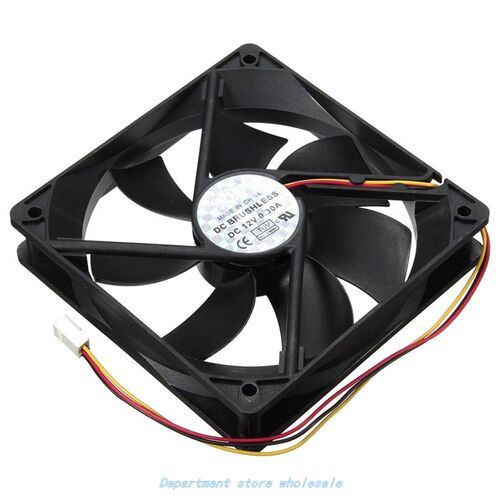 3 Pin 120x120x25mm CPU Fan Cooler Radiator Fan Computer PC 1