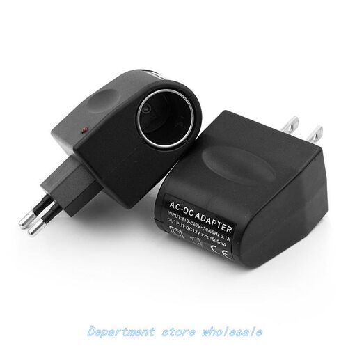 1pc Car Power Adapter 220V AC to 12V DC Socket Converter Hom
