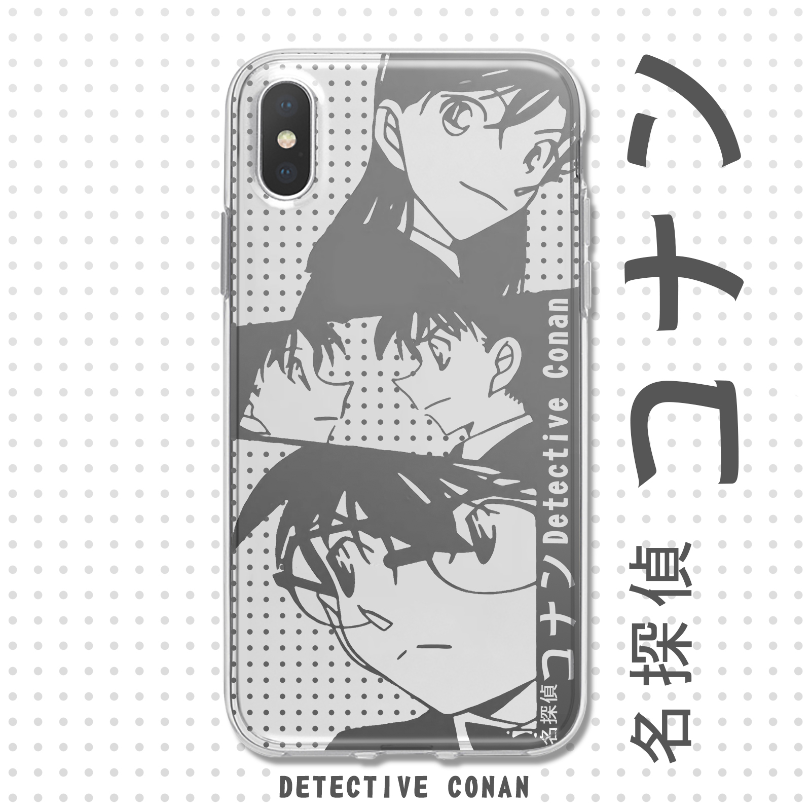 适用OPPOreno6pro名侦探柯南reno4se新一reno3小兰OPPOr17情侣r15/k9/a55/a93/r11/findx3透明reno5pro手机壳