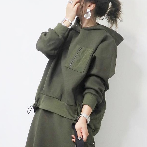 韩国chic秋冬新款套头长