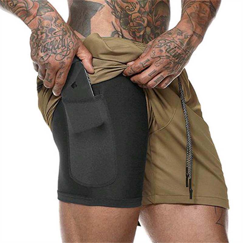 Running Jogging Fitness Shorts Quick Dry Short Pants 短裤男
