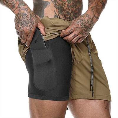 Running Jogging Fitness Shorts Quick Dry Short Pants 短裤男