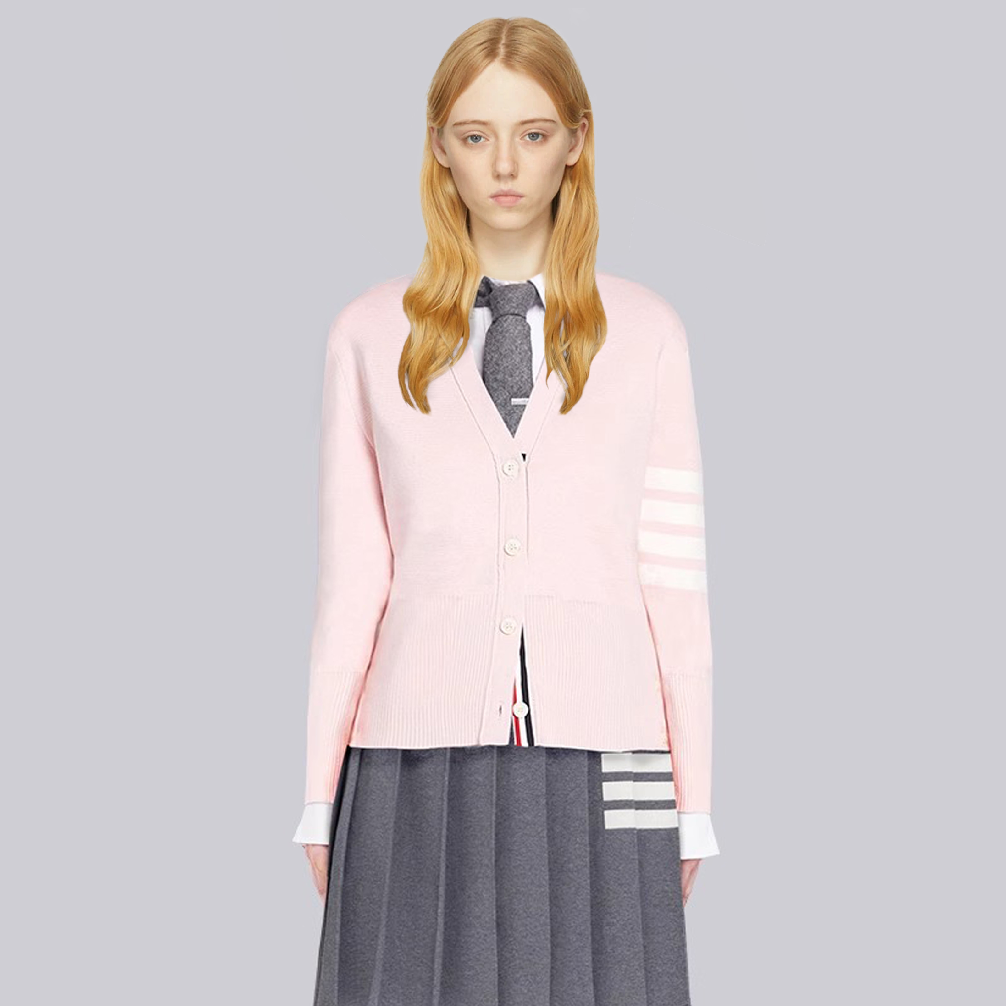 四道杠开衫TB开衫学院风