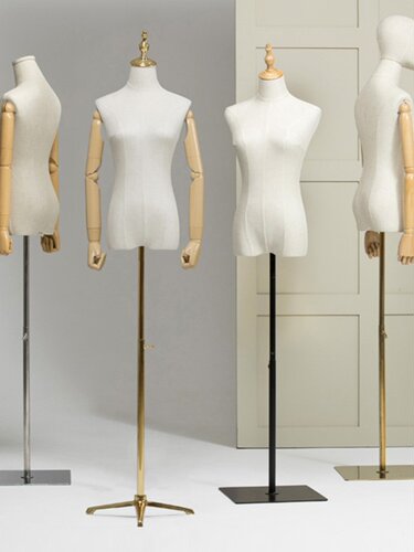 模特道具女半身服装店橱窗模特婚纱拍摄假人台女模特展示架