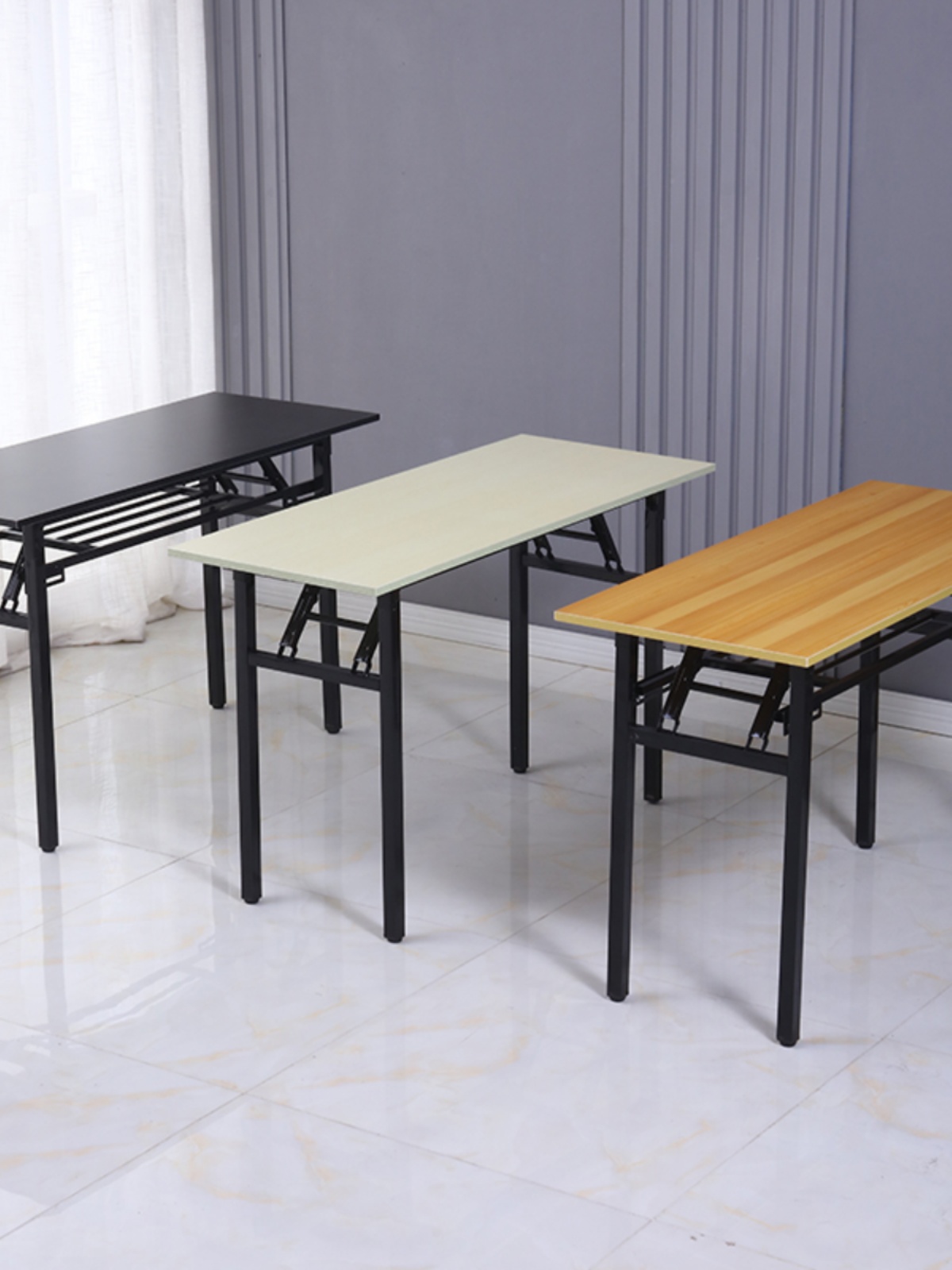 Simple folding tables, rectangular training tables, stall tables, outdoor study desks, conference bench tables, dining tables, desks