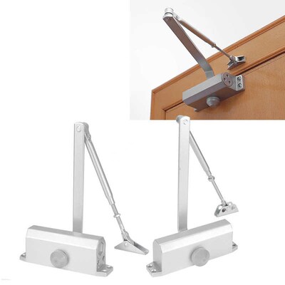 Aluminum Door Closers Hydraulic Buffer Door Stopper Automat