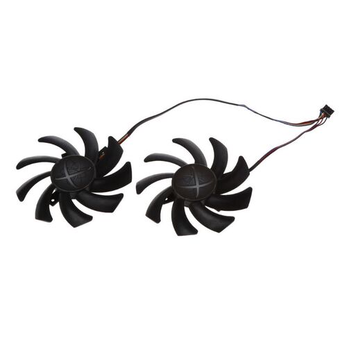 2pcs/set New CF9010H12S RX 480/470 VGA GP Cooler Graphics Fa