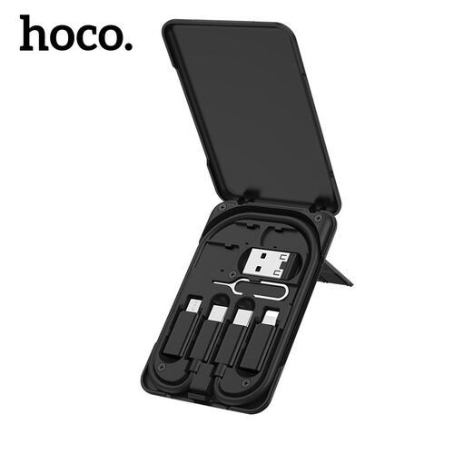 Hoco 6 in 1 Multifunctional Phone Charge Cable Kit For iPho