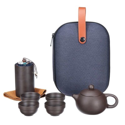 Teaware  Portable Teapot Tea Set Gift Chinese Purple Sand Te