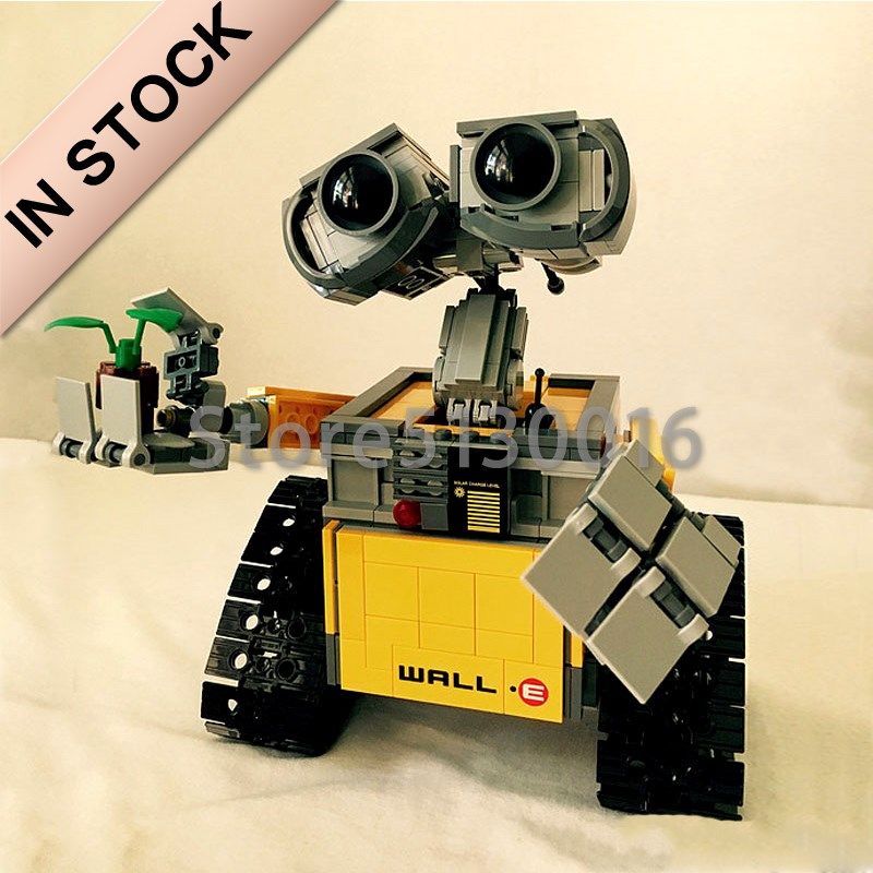 In Stock Star Series Wars 16003 The Robot WALL E 21303 687Pc