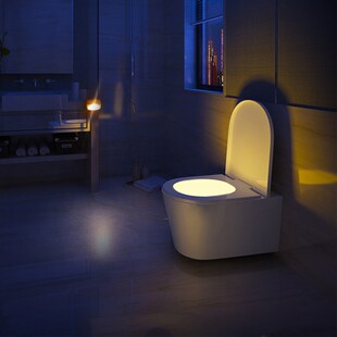 Wireless Wall Night Lamp LED Sensor Light AAA Battery Operat