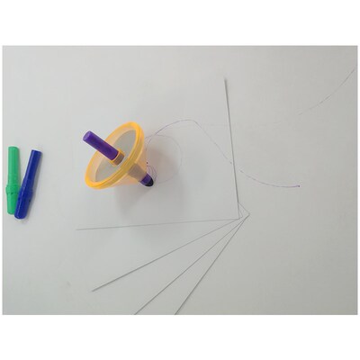 Color Pen Marker Drawing Set,SPINNING TOP ,3 COLOR  MARK