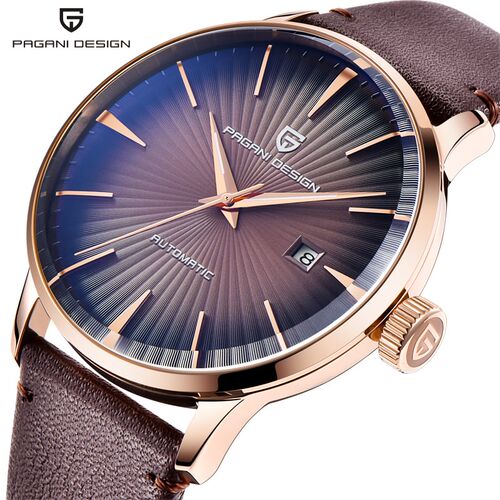 PAGANI DESIGN Men's Fashion Casual Mechanical Watches Water