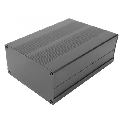 Black Aluminum Junction Box DIY Electronic Enclosure Decode