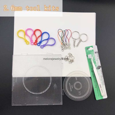 2.6mm/5mm Perler Fuse beads PPKO Iron beads Kit Hama bead