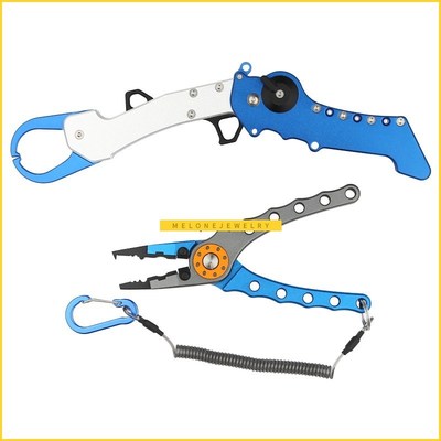 New Alunum Alloy  Fish Lip Grip  with Multifunction Pliers E