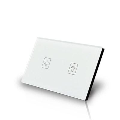 2 Gang 2 Way 3 Way White AU US Standard 118*72mm Wallpad Cry