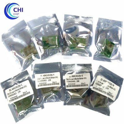 1Set CMYK Drum Unit Chip Bizhub C451 Drum Chip For Konica Mi