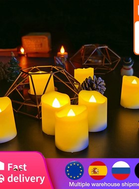 Flameless Electric Candle Recharge Flicker LED Candle Remot