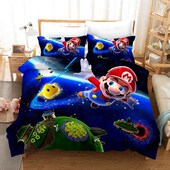 Kawai Mario Quality High Cover Super Duvet Bed Bros. Set
