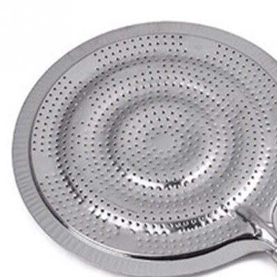 21cm Wooden Handle Heat Diffuser Stove Pan Gas Electric Slow