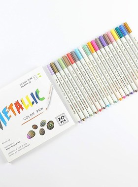30 Colours Metallic Marker Pens for Glass Paint Markers Pen