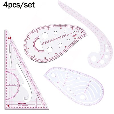 13pcs/set French Curve Sewing Set Sewing Ruler Multi-functio
