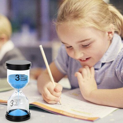 6pcs Hourglass 1/3/5/10/15/30 Minutes Sand Clock Timer Sandg