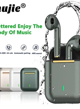 J18 TWS Bluetooth Headphones Music Earpiece Waterproof Touc