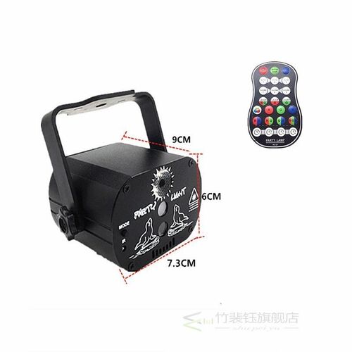 Mini RGB Disco Light DJ LED Laser Stage Projector Red Blue G