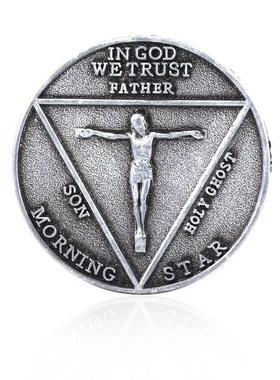 Lucifer Morningstar Satanic Pentecost Cosplay Coin Commemora