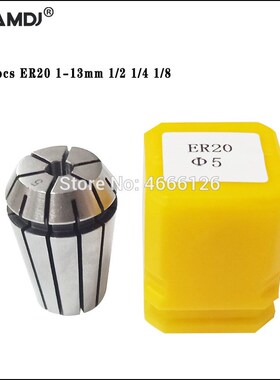 16PCS ER20 1-13mm 1/8 1/4 1/2   high precision elastic lling