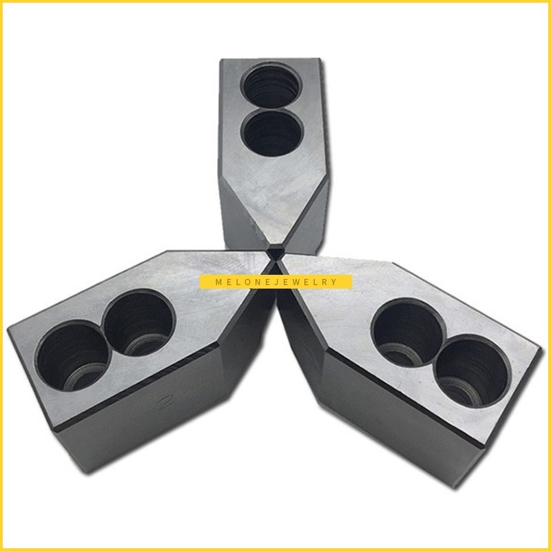 3PCS 60° Standard Hollow Soft Claw Hydraulic Hydraulic Chuc