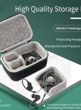 Durable Carrying Case Storage Box for QULOOS QA361 HiFi MP3