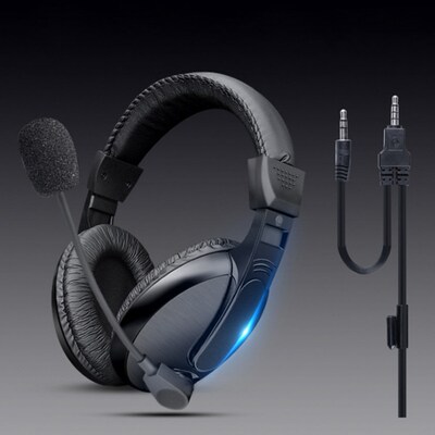 Wired Headphones Online Teaching Noise Reduction Home Office