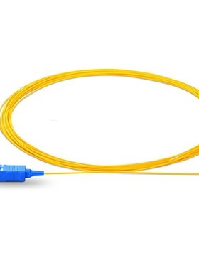 SC PC Fiber Optic Pigtail Simplex FTTH sc pigtail 0.9mm PVC