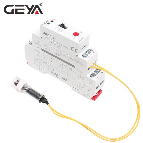 Free Shipping GEYA GRB8-01 Twilight Switch with Sensor AC110