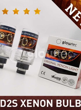 GLOWTEC 2pcs D1S D2S D3S D4S HID Bulbs HID headlight D1 D2 D