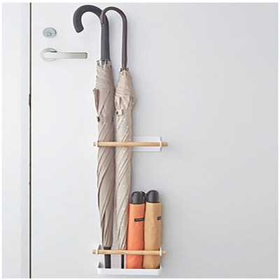 Home Storage Stand Drip Tray Iron Umbrella Holder Magnetic K