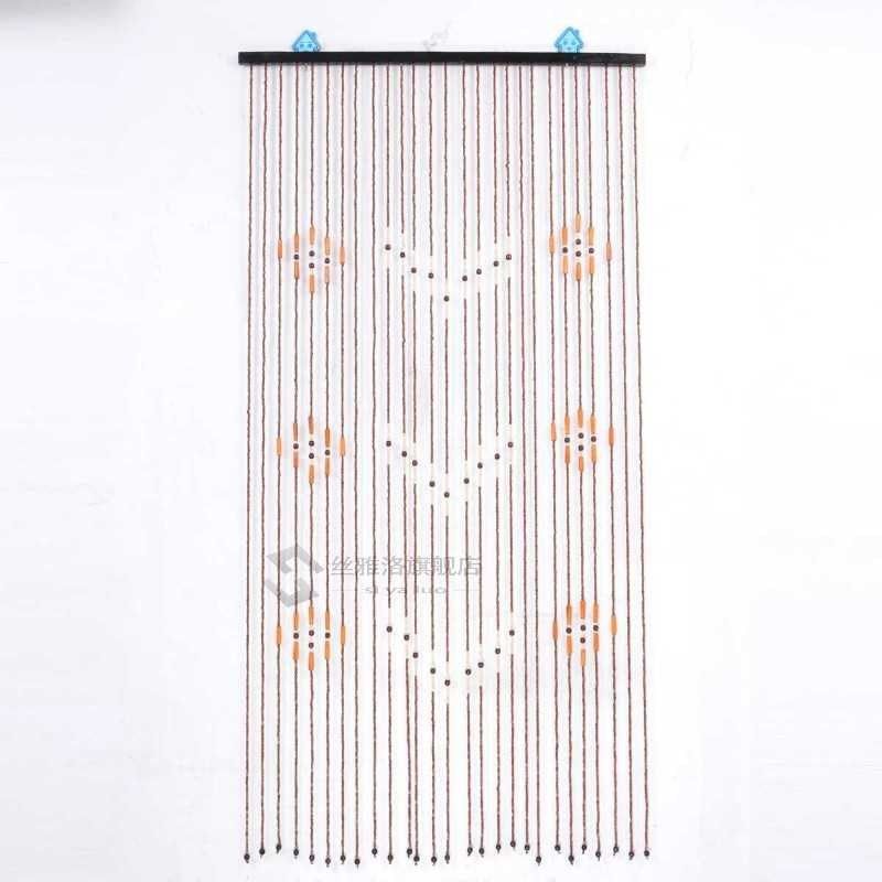 Wooden Beads Curtain 90x175cm 27 Line Handmade Wooden Blinds