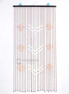 Wooden Beads Curtain 90x175cm 27 Line Handmade Wooden Blinds