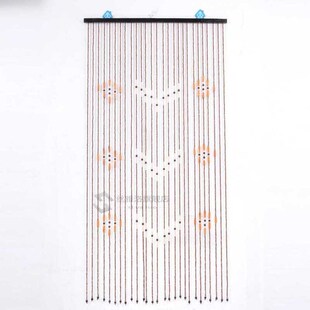Wooden Beads Curtain 90x175cm 27 Line Handmade Wooden Blinds